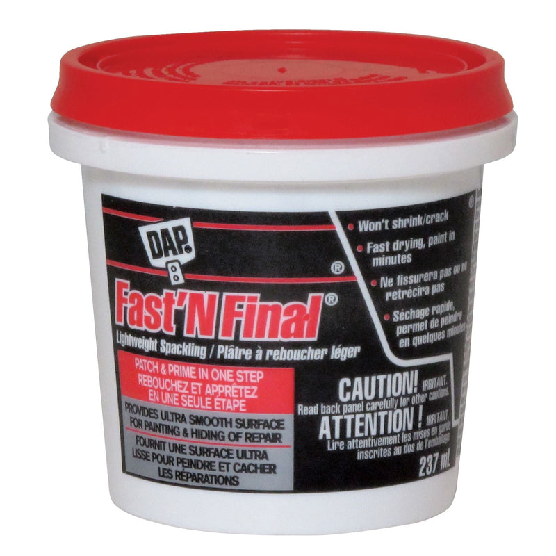 Fast N' Final Lightweight Spackling, 237-mL U2957