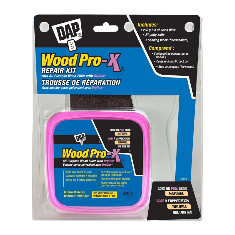Wood PRo-X All Purpose Wood Filler Kit R2958