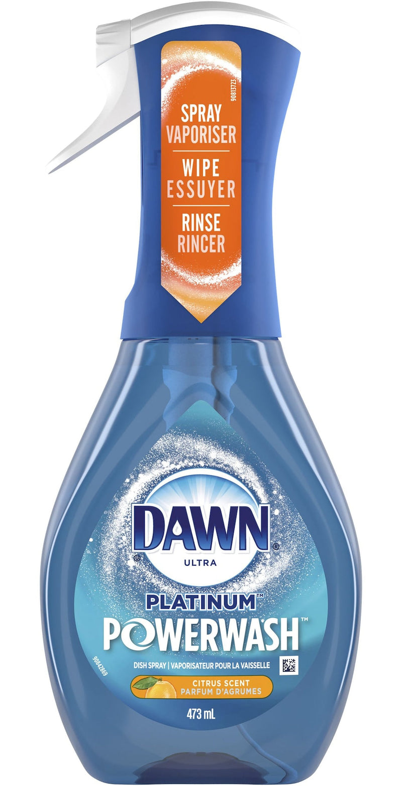 Ultra Platinum Powerwash Dish Soap Spray, Assorted Scents, 473-mL A203