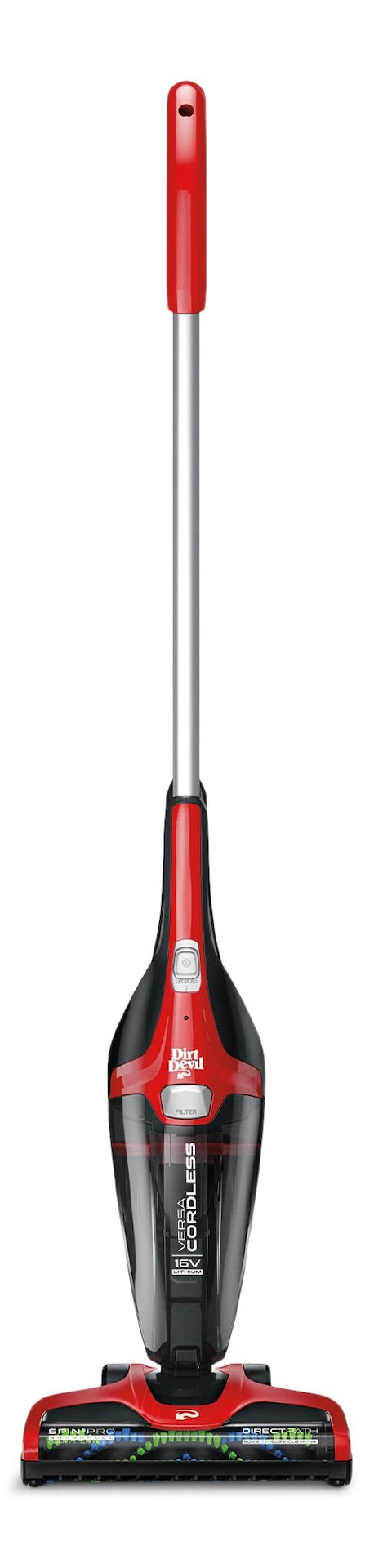 Dirt Devil Versa Cordless Stick Vacuum, Lightweight, Red N1002