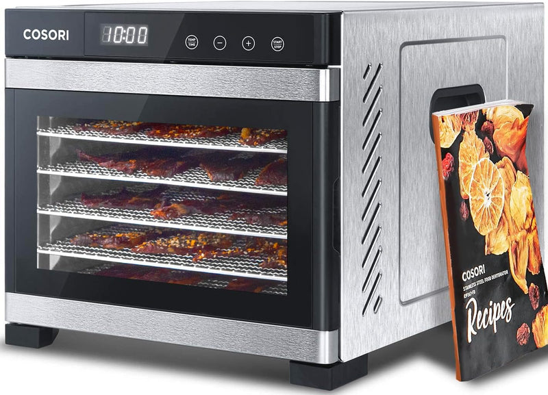 COSORI Food Dehydrator for Jerky, Large Drying Space with 6.48ft虏, 600W Dehydrated Dryer B8225