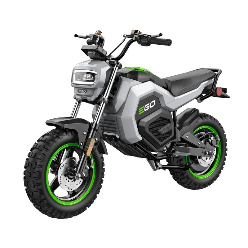 MB1005C-2 Electric Mini Bike with 2x 56V Batteries and Dual-Port Charger F4245