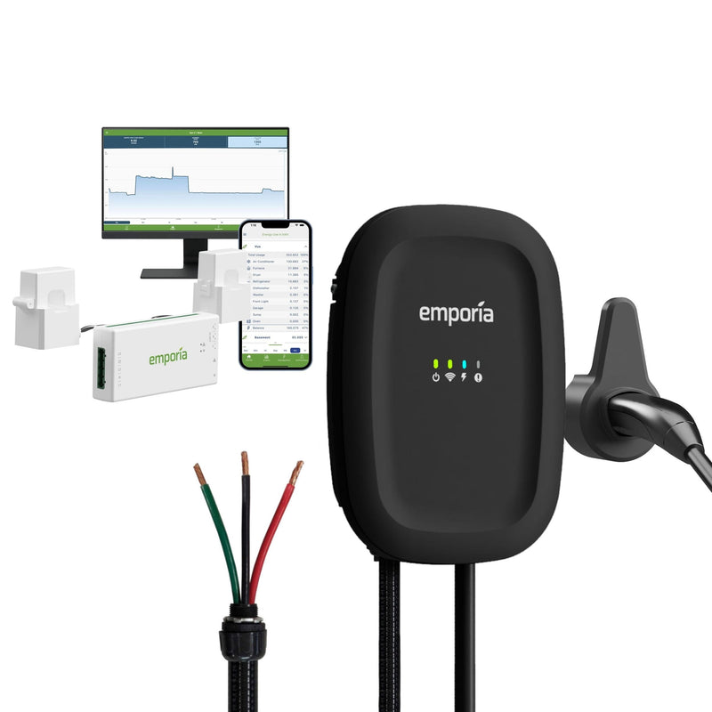 48A Wi-Fi Level 2 Hardwired NACS EV Charger with Load Management F2023
