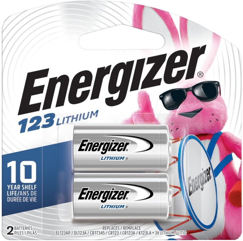 2-pk CR123 3V / 3 Volt Lithium Photo Batteries L4521