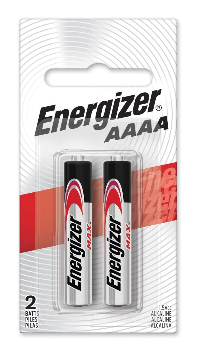 Max 2-pk AAAA Alkaline Batteries, For Small devices P3555