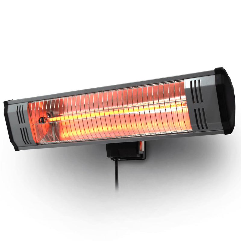 Heat Storm Tradesman 1500-Watt Electric Outdoor Infrared Quartz Portable Space Heater with Wall/Ceiling Mount C4654