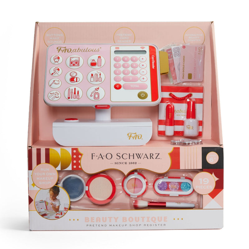 Beauty Boutique Cash Register, Pink/White E3555