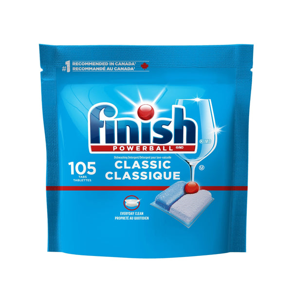 Powerball Classic Dishwasher Detergent Tabs, Fresh Scent, 105-pk H8580