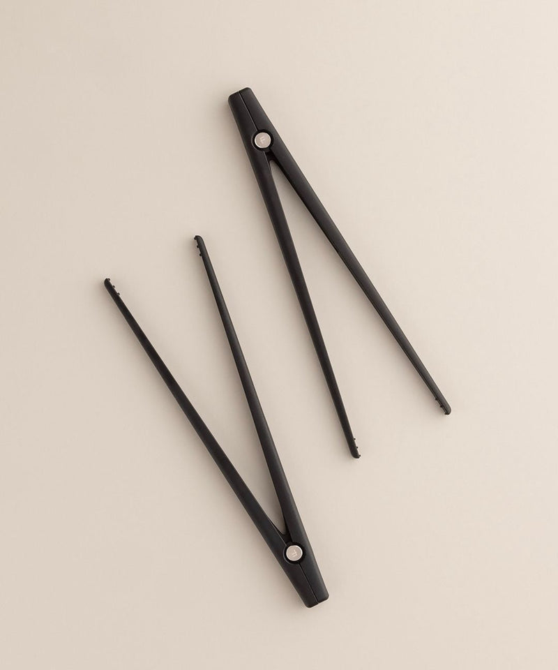 Fondussimo Fondue Tongs, 12 Piece, Black M4146
