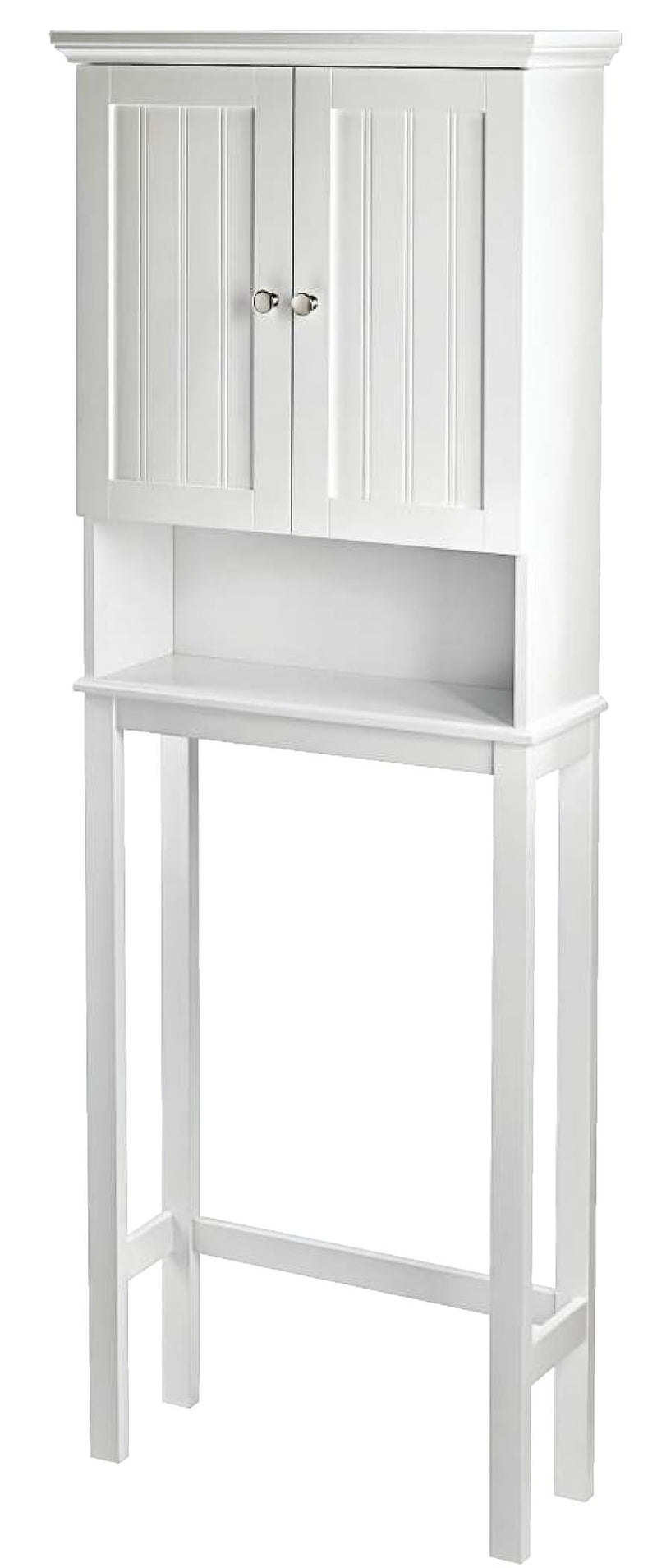 Brookfield 2-Door Over-The-Toilet Spacesaver Bathroom Storage Cabinet, White C2795