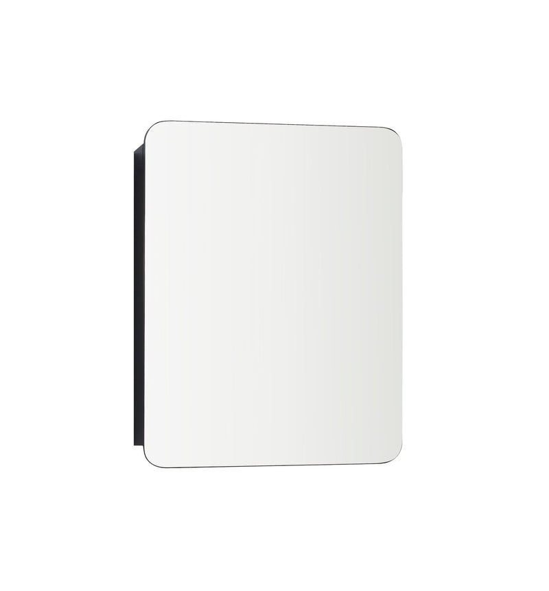 Framed Medicine Cabinet, Black, 20-in x 26-in M6050