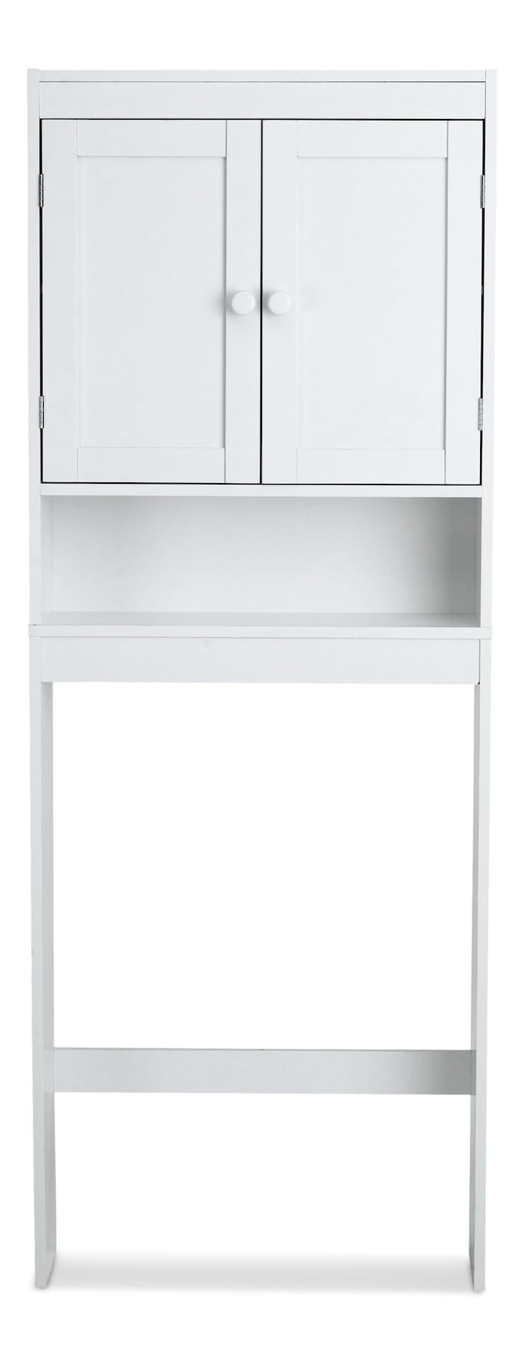 Orleans 2-Door Over-The-Toilet Spacesaver Bathroom Storage Cabinet, White K2810