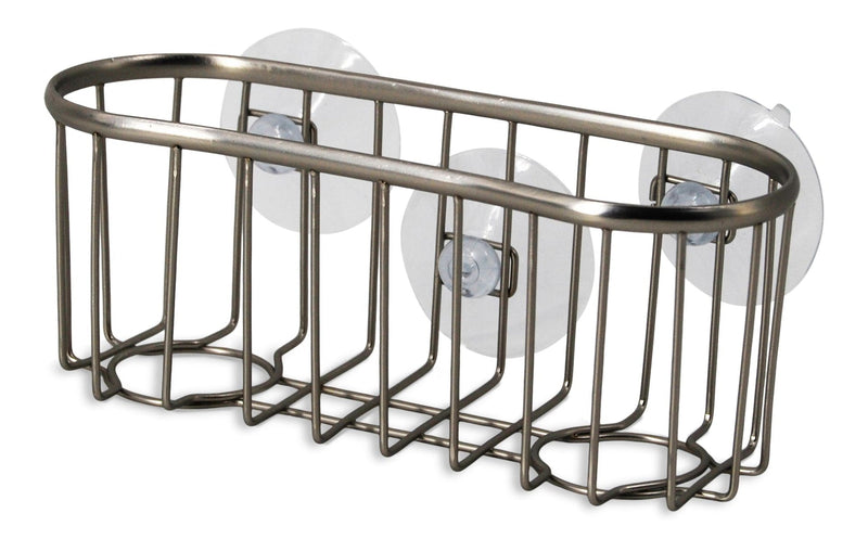 Chrome Sponge & Dishwand Holder / Caddy S2190