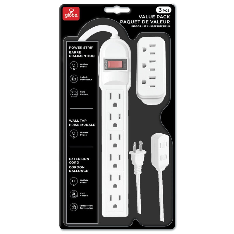 3-Piece Indoor Electrical Value Pack V0718