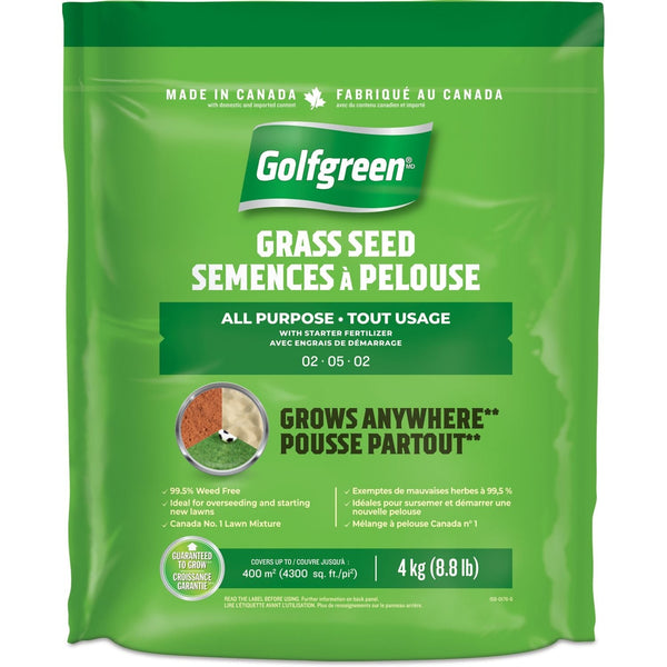 All Purpose Grass Seed, 4-kg X7769
