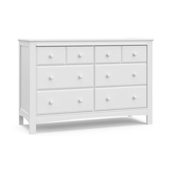 Benton 6-Drawer Nursery Dresser, White Z8890