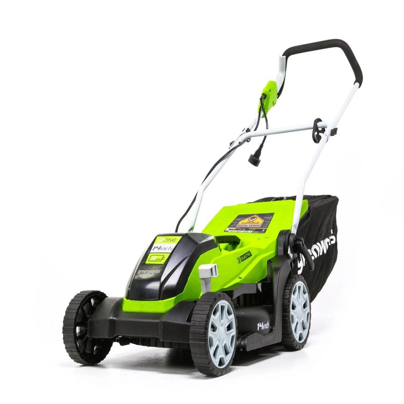9A 2-in-1 Corded Lawn Mower, 14-in O386
