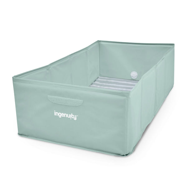 TuckAway Toddler-Friendly Travel Tub, Green A7764