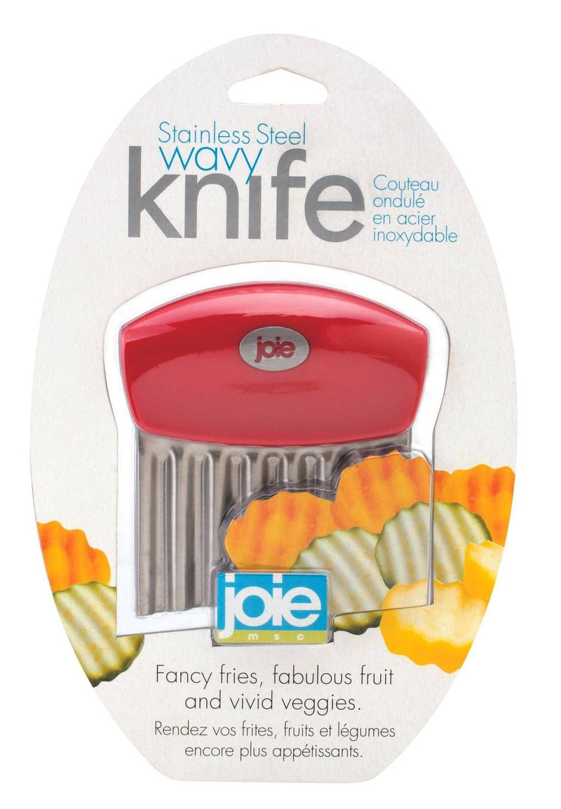 Stainless Steel Wavy Knife for Meal Preparation J6067