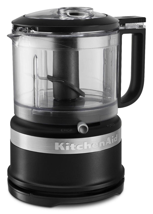 Compact Food Chopper with Dishwasher Safe Parts, Black K6424
