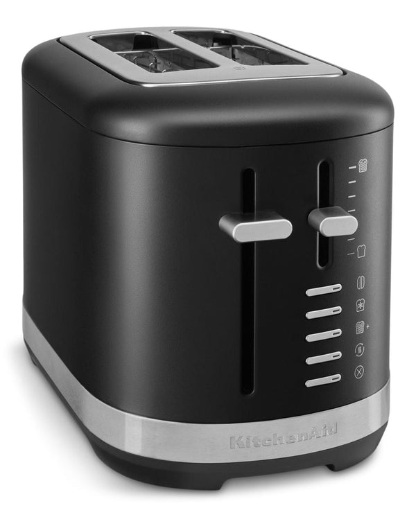 Toaster with Extra-Wide Slots, Matte Black N1607