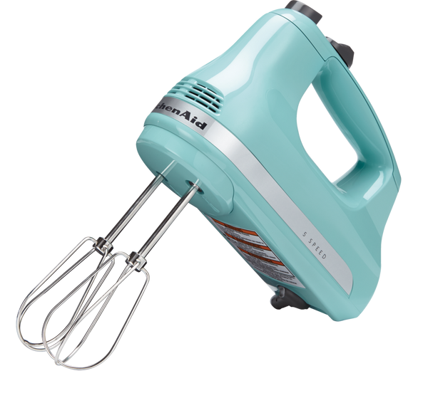 Ultra Power 5-Speeds Hand Mixer with Turbo Beater Aqua Sky C7552