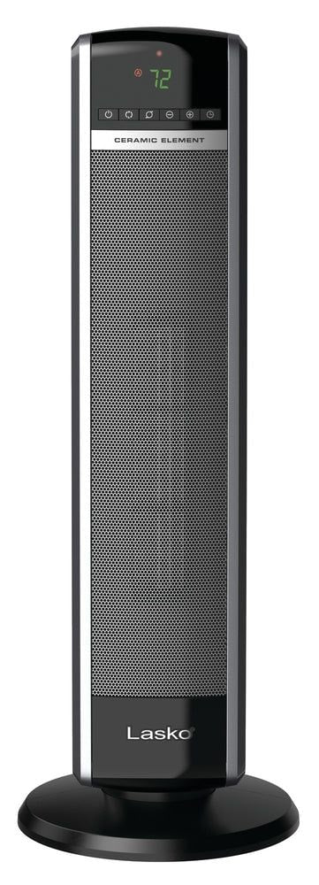 1500W Digital Tower Ceramic Space Heater withRemote Control, 1500W, Black, 30-in I1207