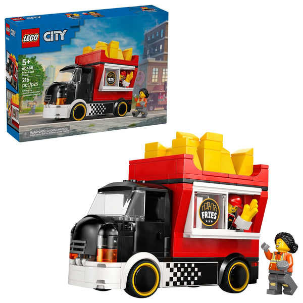 City Fries Food Truck Building Set - 60488, 216-pcs, Ages 5+ X9540