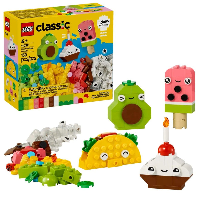 Classic Creative Food Friends - 11039, 150-pcs, Ages 4+ N2846
