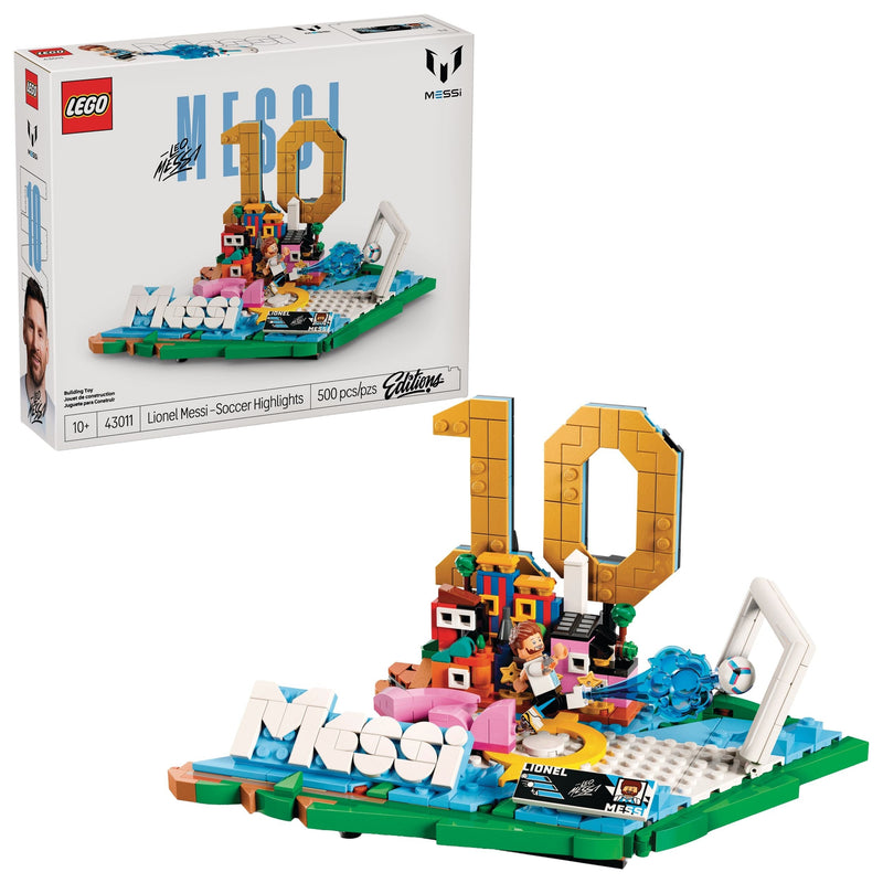 Editions Lionel Messi, Soccer Highlights - 43011, 500-pcs, Ages 10+ U7288