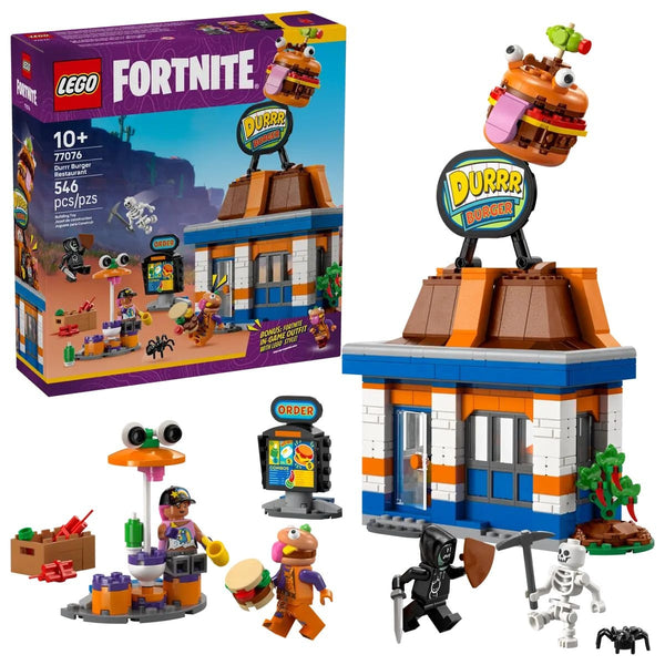 Fortnite Durrr Burger Restaurant - 77076, 546-pcs, Ages 10+ U5493