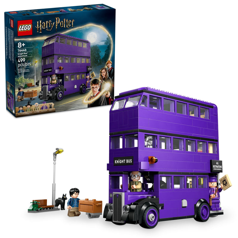 Knight Bus Adventure Building Set - 76446, 499-pcs, Ages 8+ T8660