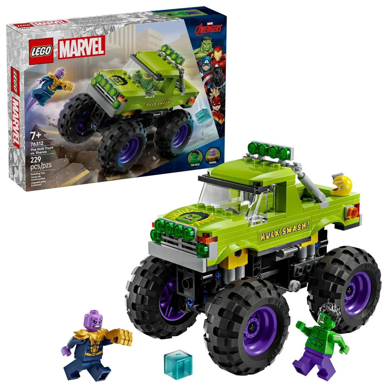 Marvel 76312 The Hulk Truck vs. Thanos, 229-pc A3514