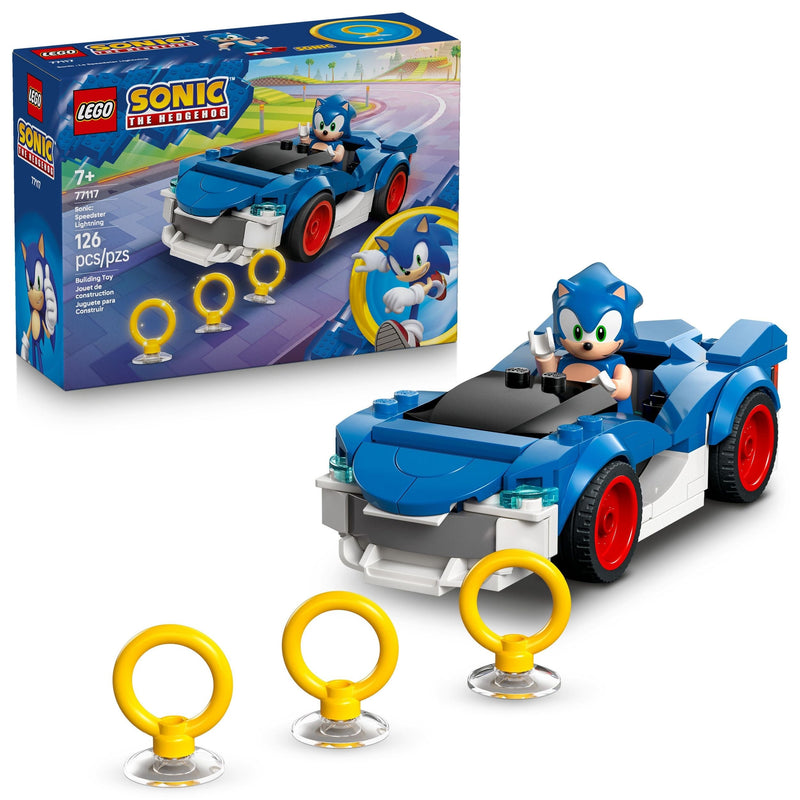 Sonic: Speedster Lightning - 77117, 126-pcs, Ages 7+ U4056