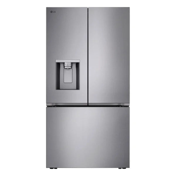LG 36 in. 24 cu ft. Prime Silver Counter Depth MAX French Door Refrigerator with Ice and Water Dispenser K7315