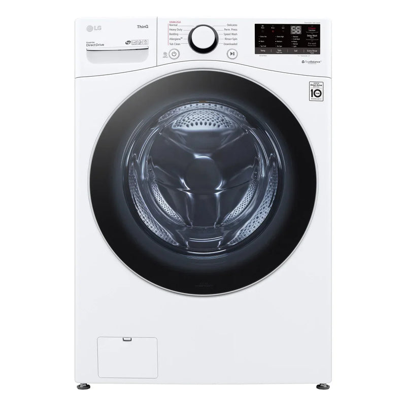 LG Graphite Steel 5.2 cu. ft. AI DD Front Load Steam Washer with ThinQ Technology (Wi-Fi Enabled) H8150