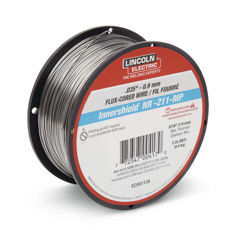 Electric Flux-Cored Gasless Welding Wire, 0.035-in, 2-pk I429
