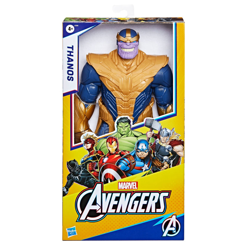 Titan Hero Series Blast Gear Deluxe Thanos Action Figure, 12-in Toy Z5128
