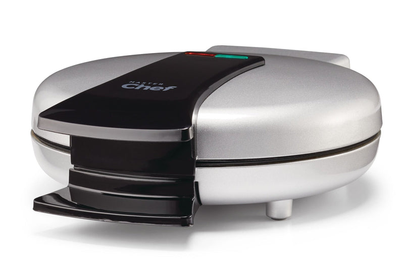 Round, Non-Stick Waffle Maker, Silver H1709