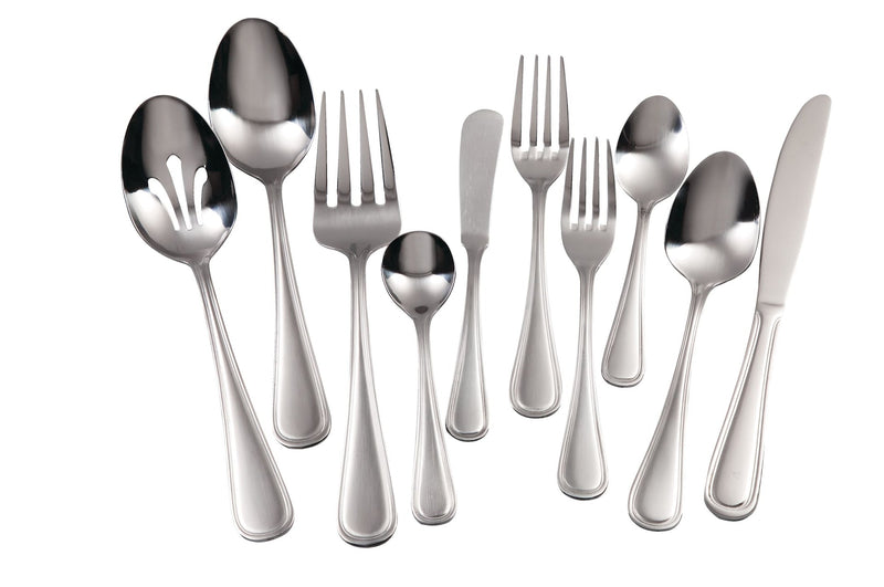 Stainless Steel Flatware Set, Serves 8, 45-pc K5942