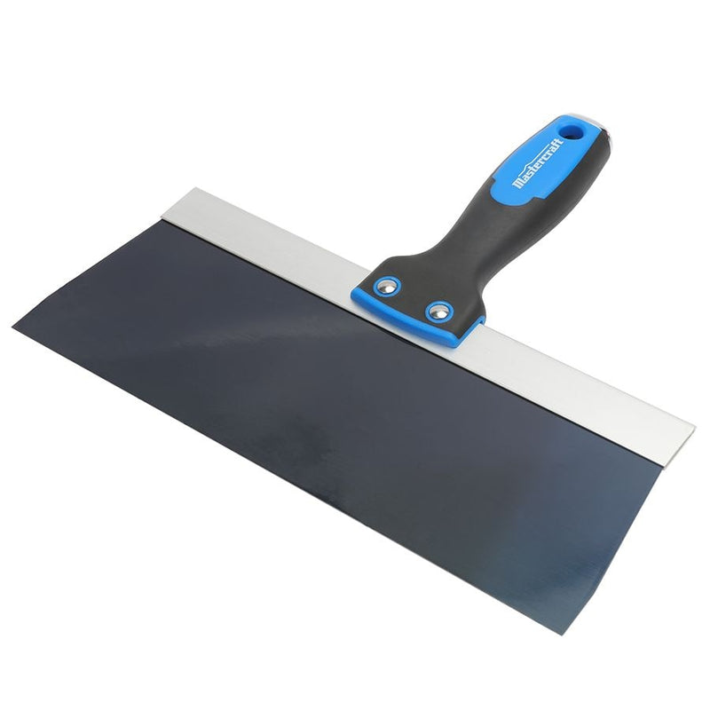 Drywall Knife with Solvent-Resistant Blue Steel Blade for Patching & Taping, 10-in J2520