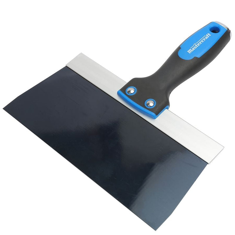 Drywall Patching & Taping Knife with Solvent-Resistant Blue Steel Blade, 8-in L3456