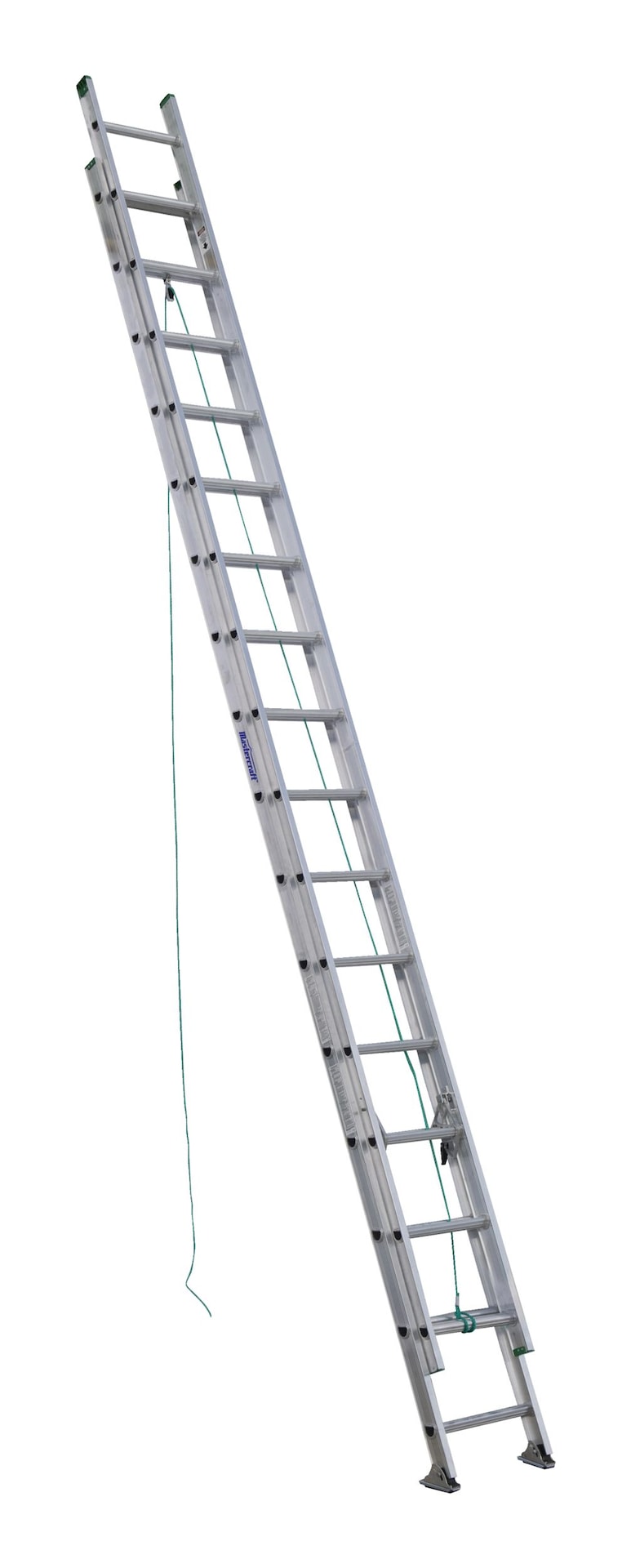 Grade 2 Aluminum Extension Ladder, 225-lb, 32-ft Q2393