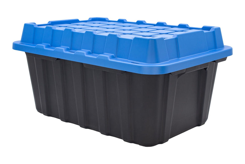 Heavy-Duty Polypropylene Tote with Domed Lid, 88-L W5876