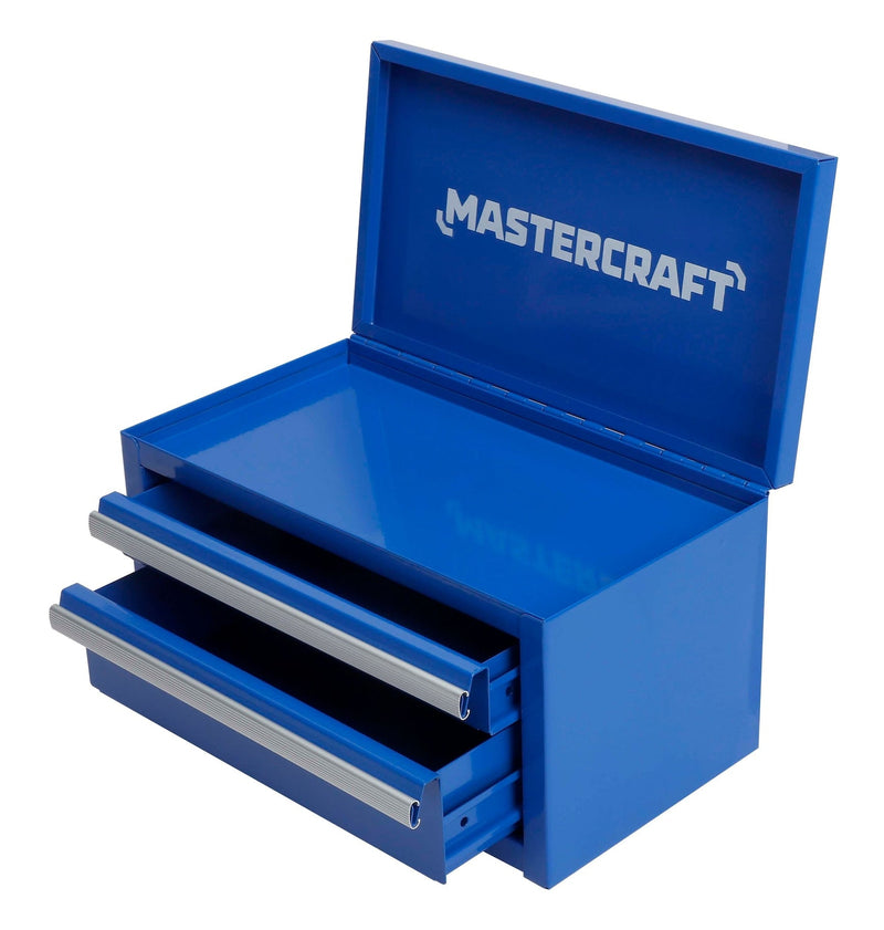 Mini Toolbox with 2 Drawers, Blue Z0370
