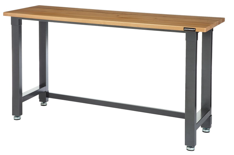 Wooden Top Work Bench, 72 x 24 x 37.5-in W8309