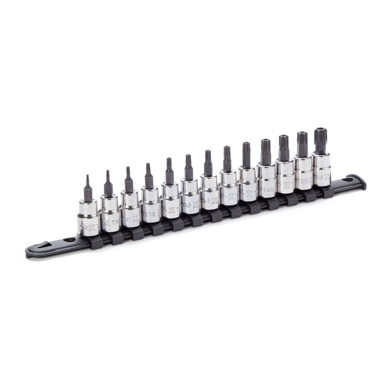 3/8-in Drive Tamper Proof Star-drive Bit Socket Set, Heat-Treated, 13-pc U2139