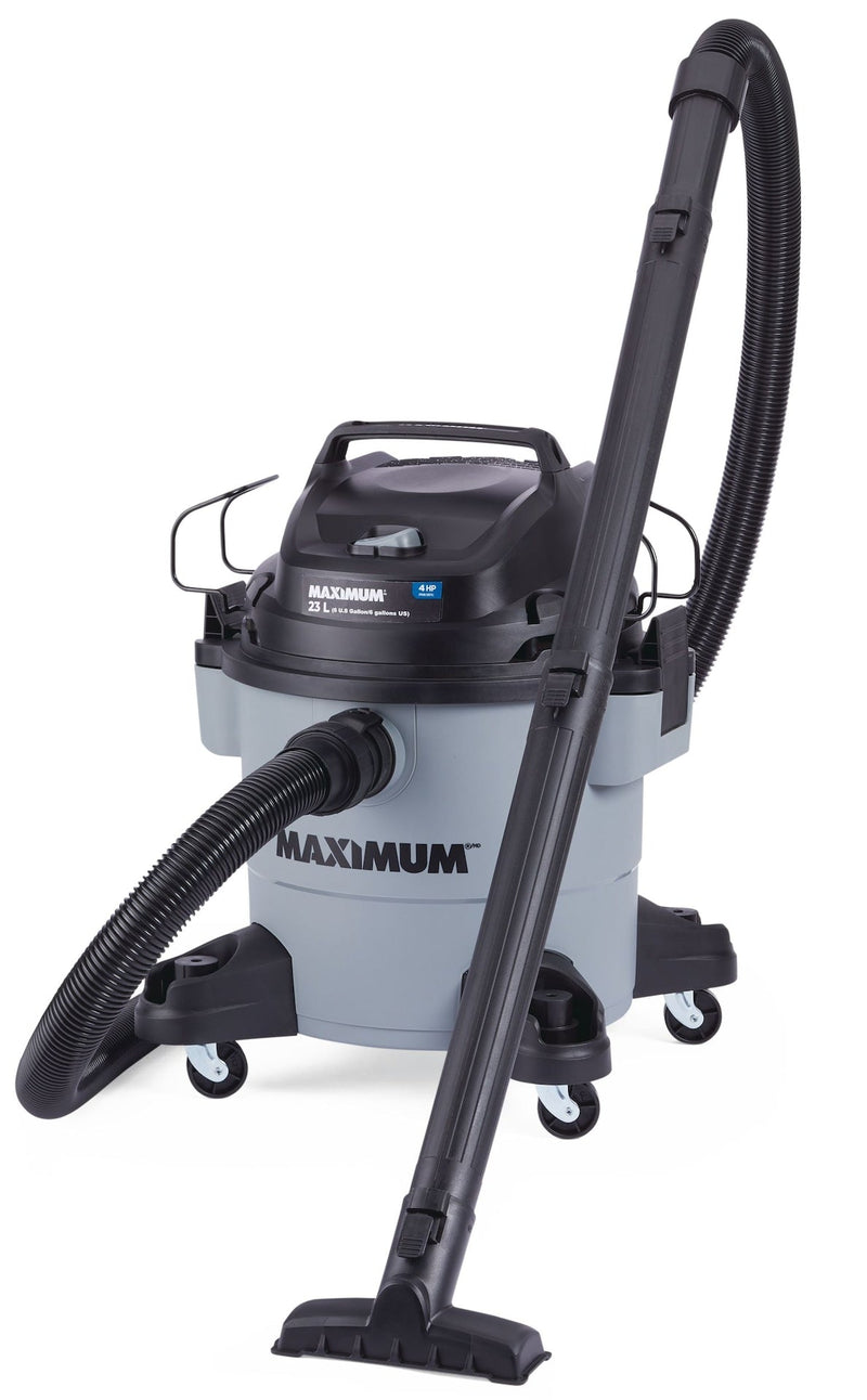 VJF608PF 4 Peak HP Wet/Dry Shop Vacuum with Hose & Accessories, 22-L K6273