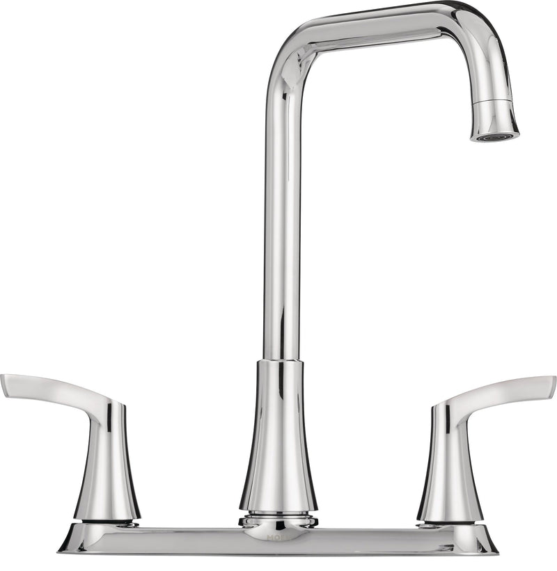 Danika Double Handle Kitchen Faucet, Chrome R942