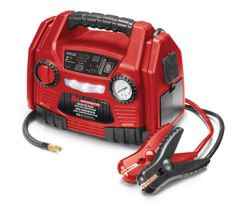 Booster Pack/Jump Starter, with Air Compressor, 900 Peak Amp, 12V F2852